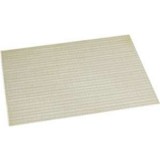 White place mat